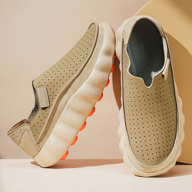 Sameth - Scarpe Slip on Traforate Con Suola Flessibile