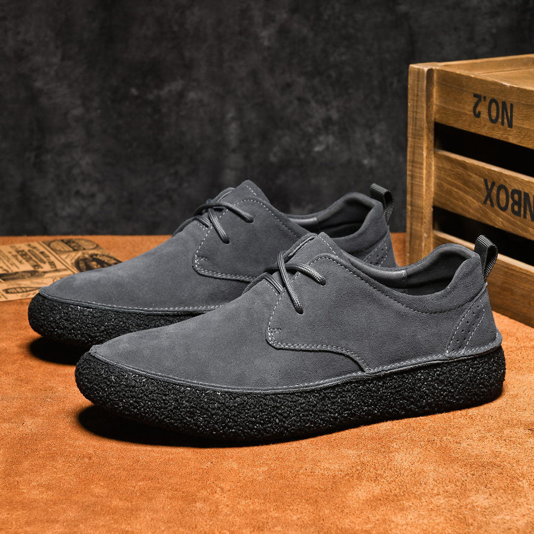 Itamar - Scarpe Stringate In Pelle Scamosciata