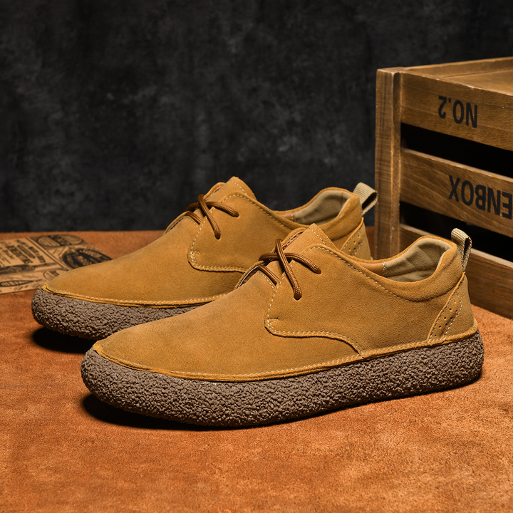 Itamar - Scarpe Stringate In Pelle Scamosciata