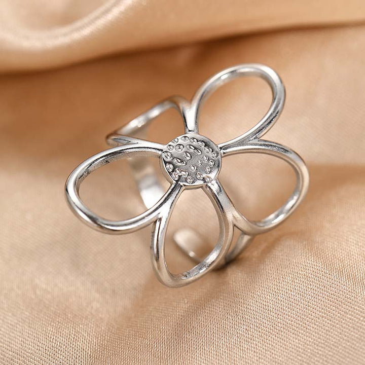 Meloni - Anello Regolabile Ispirato Alla Margherita