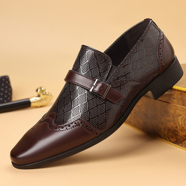 Pastor - Scarpa Eleganti Con Fibbia In Pelle