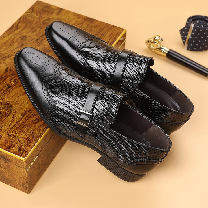 Pastor - Scarpa Eleganti Con Fibbia In Pelle