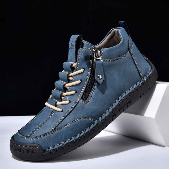 Yuval - Scarpe Da Ginnastica In Pelle Con Cerniera Laterale