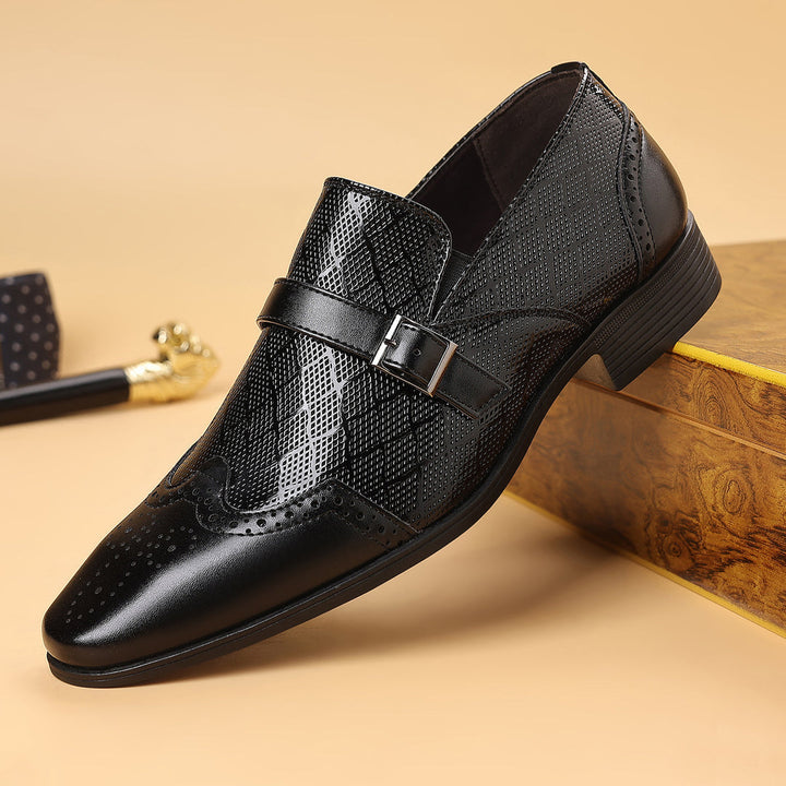 Pastor - Scarpa Eleganti Con Fibbia In Pelle