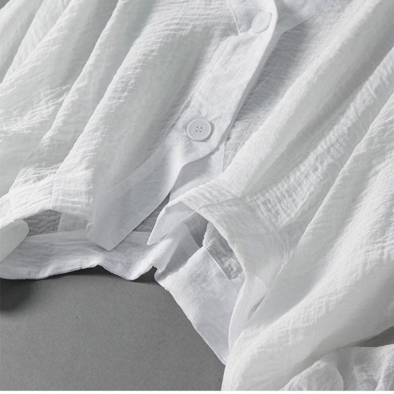 Shuhui - Camicetta In Lino Premio