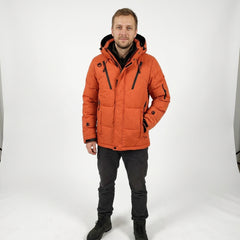 Alaxis - Piumino Con Cappuccio e Tasche Con Cerniera