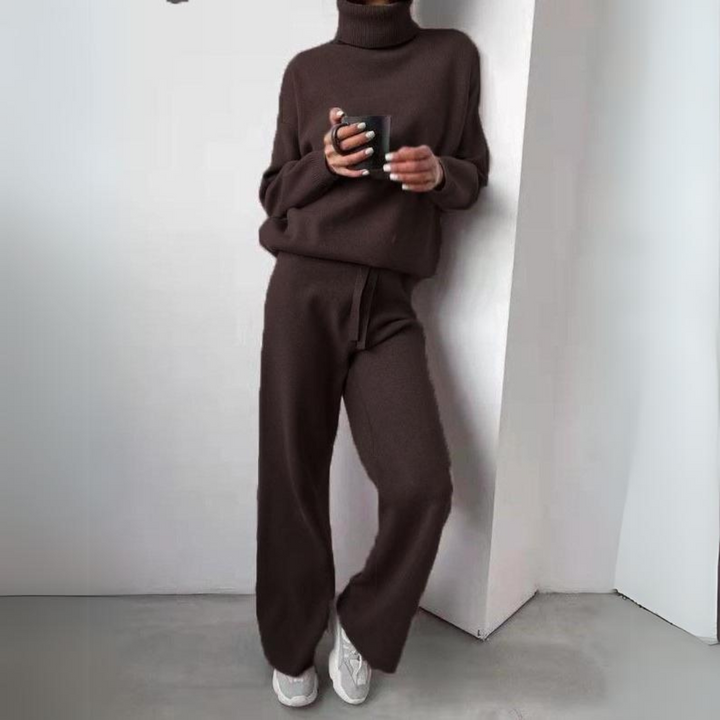 Brugman - Elegante Completo a Due Pezzi Con Collo Alto