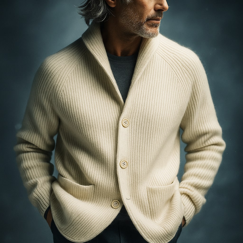 Lannister - Cardigan In Lana a Coste