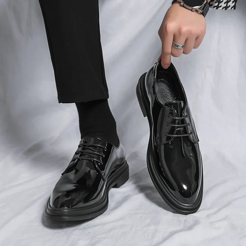Kian - Scarpe Stringate in Pelle