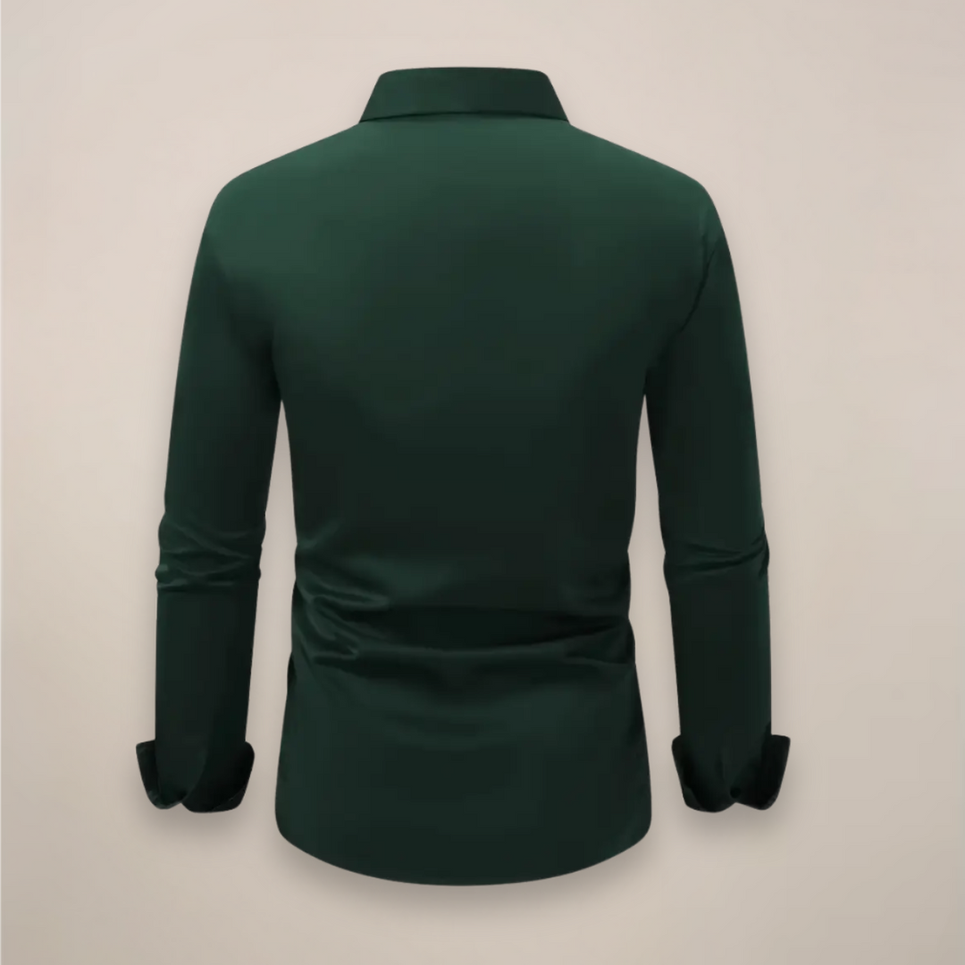 Brenno - Camicia a Maniche Lunghe Con Bottoni