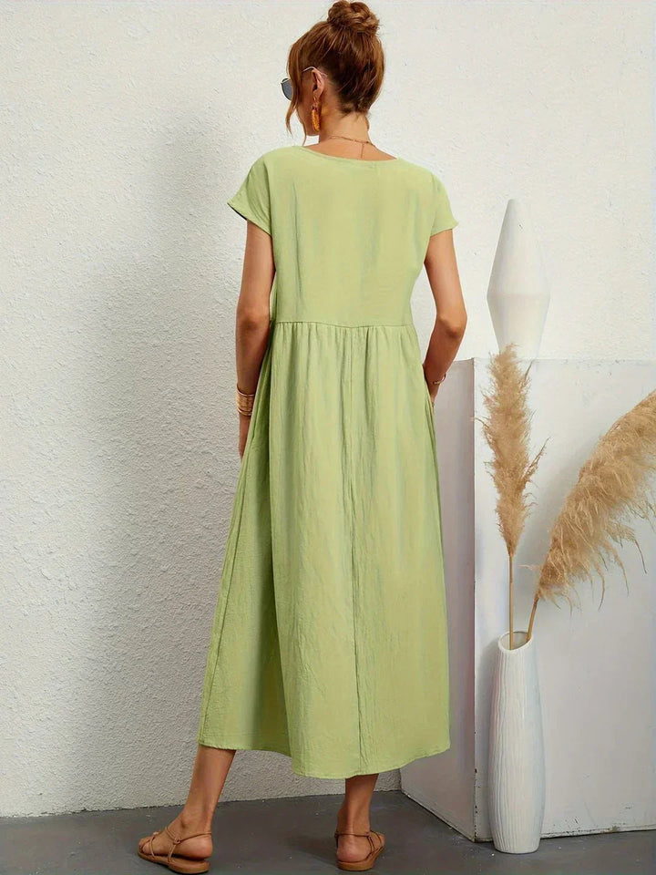 Neila - Abito Lungo Oversize Con Tasca