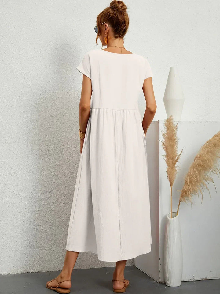 Neila - Abito Lungo Oversize Con Tasca