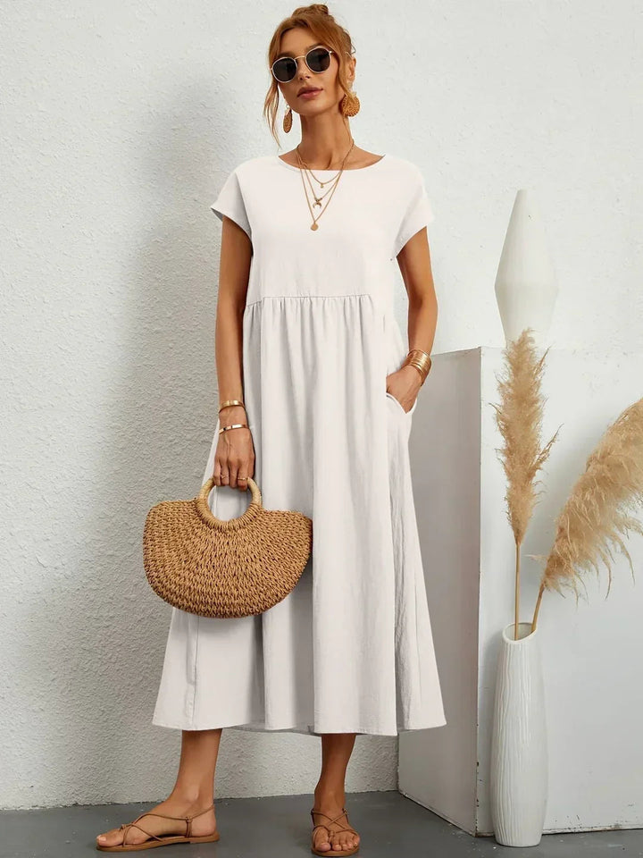 Neila - Abito Lungo Oversize Con Tasca