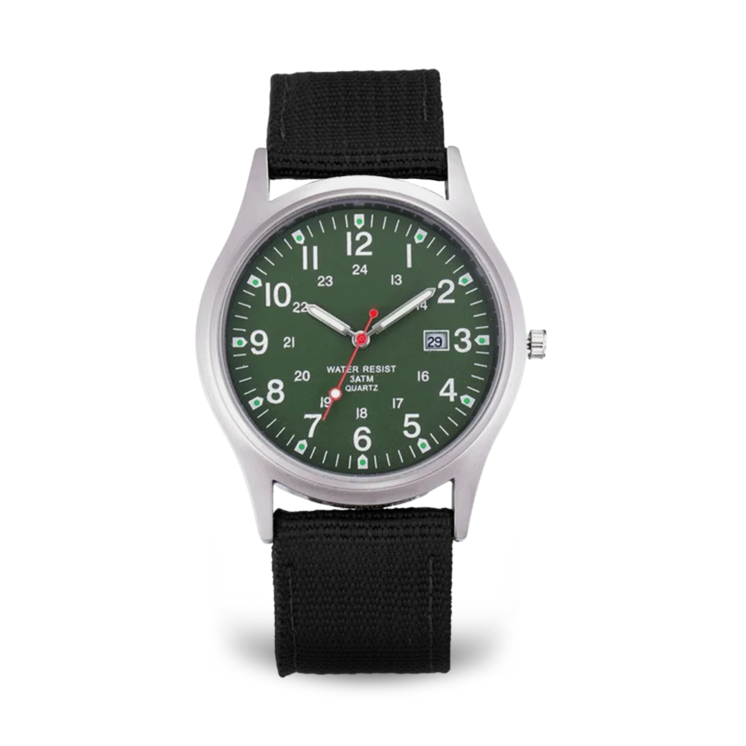 Orologio da polso casual ispirato al militare