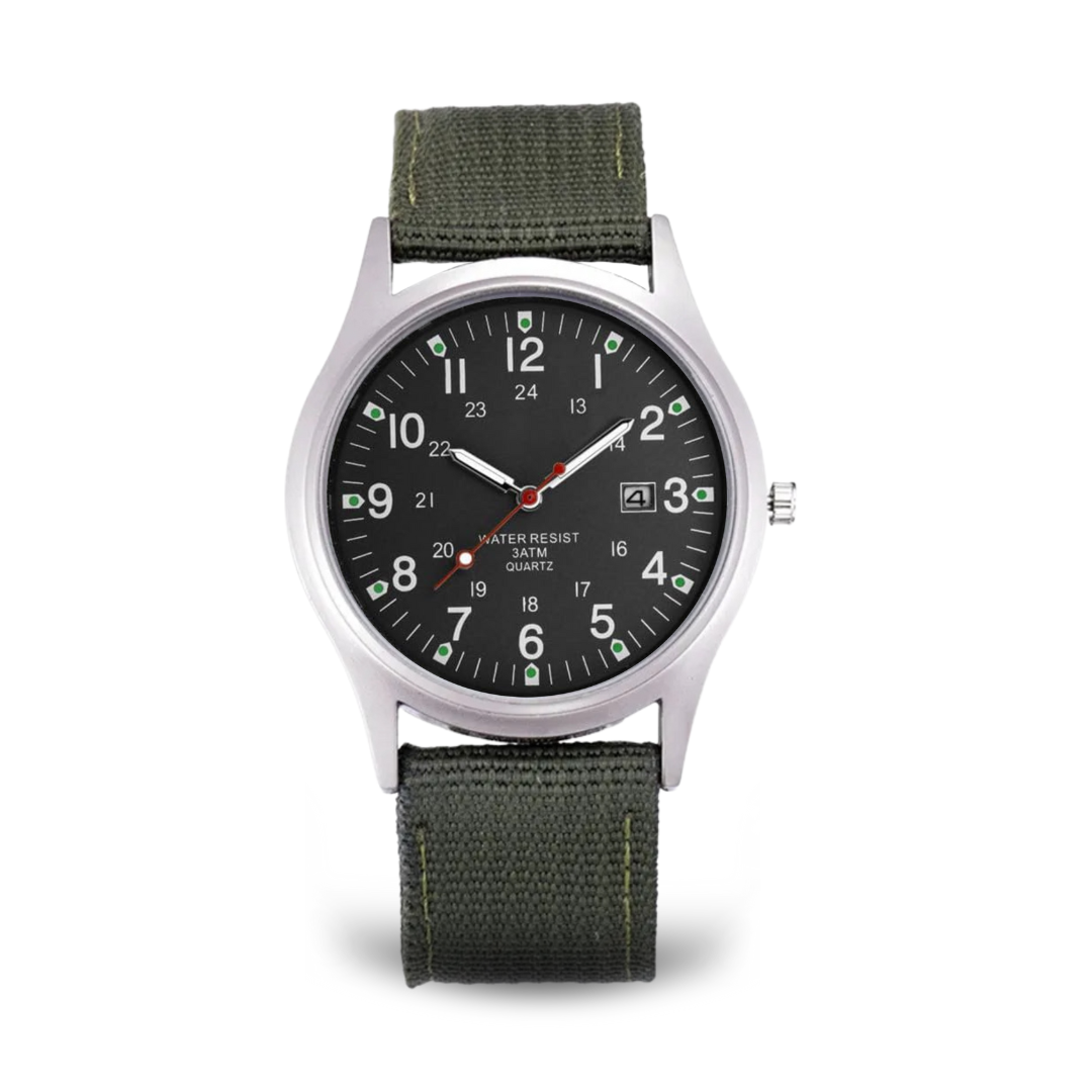 Orologio da polso casual ispirato al militare