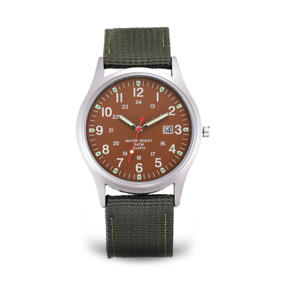 Orologio da polso casual ispirato al militare