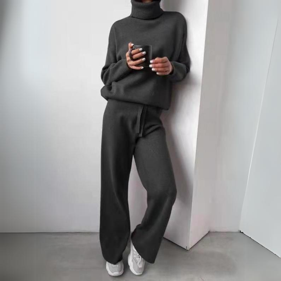 Brugman - Elegante Completo a Due Pezzi Con Collo Alto