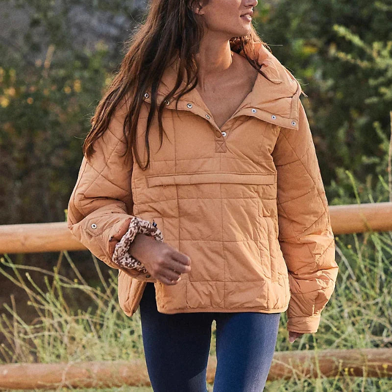 Merve - Elegante Piumino a Maniche Lunghe