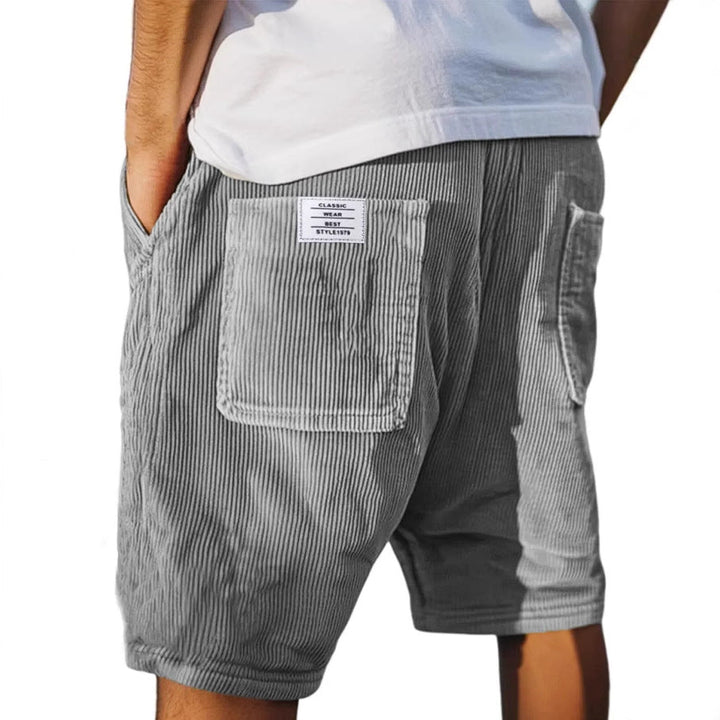 Marsel - Eleganti Pantaloncini In Velluto a Coste