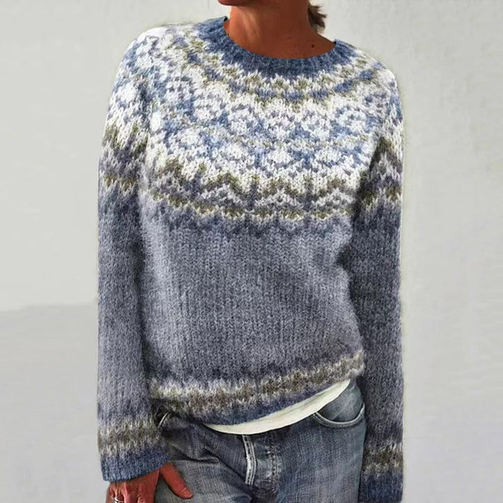 Nitzan - Maglione Elegante a Maniche Lunghe