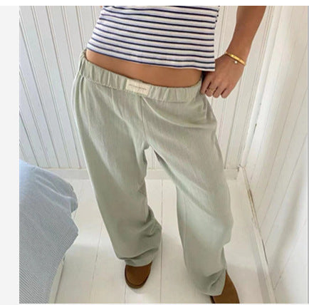 Evgenia - Pantaloni Lounge Dal Taglio Ampio Con Fascia Elastica In Vita