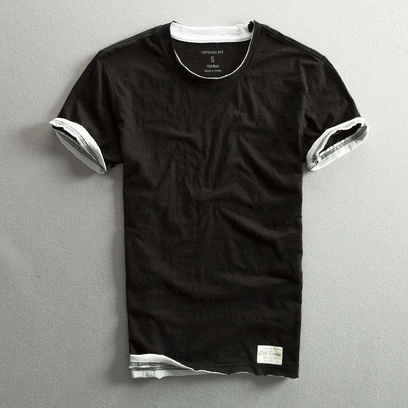 Himasha - Camicia in Cotone a Maniche Corte