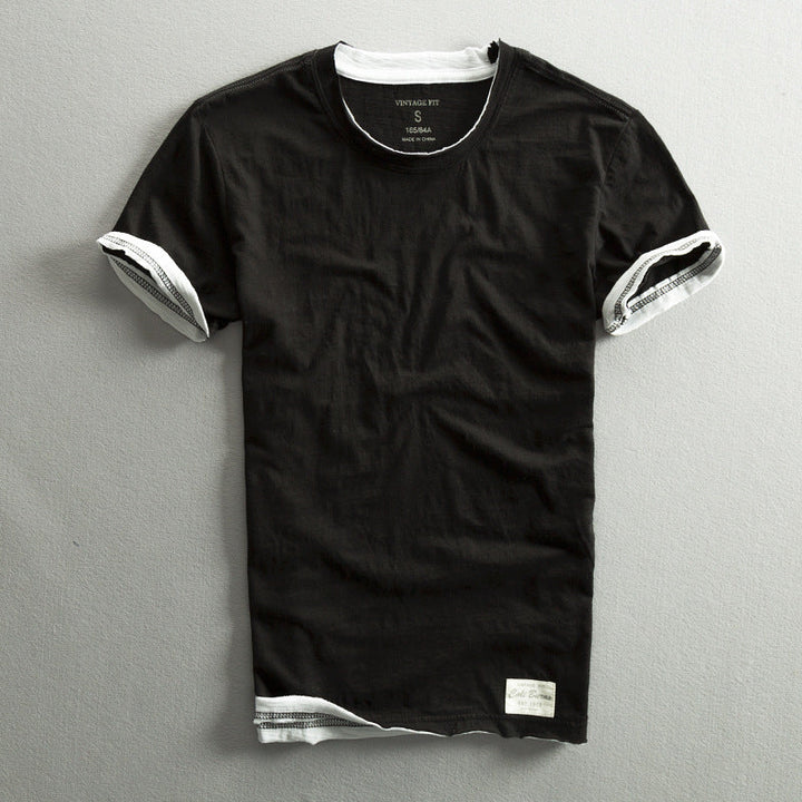 Himasha - Camicia in Cotone a Maniche Corte