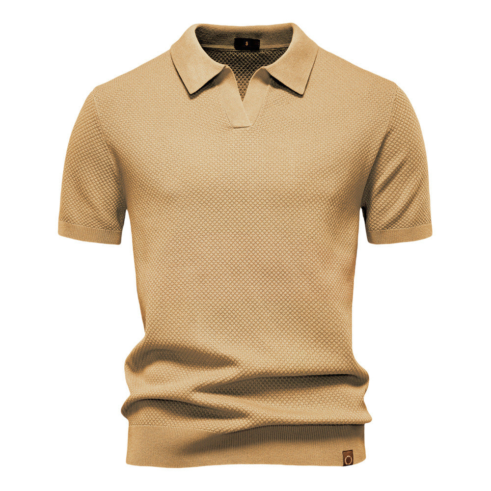 Kostas - Elegante Polo a Maniche Corte Camicia