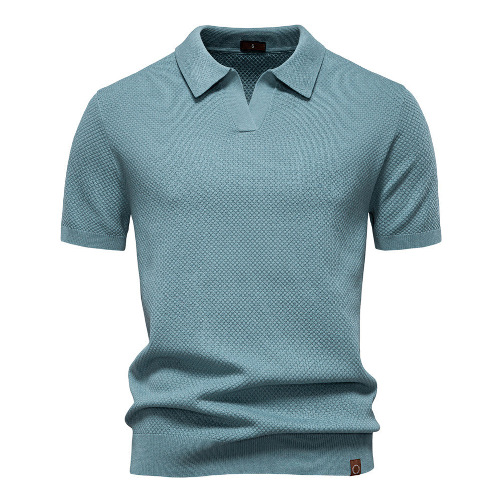 Kostas - Elegante Polo a Maniche Corte Camicia