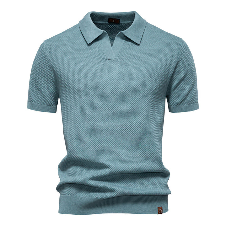 Kostas - Elegante Polo a Maniche Corte Camicia
