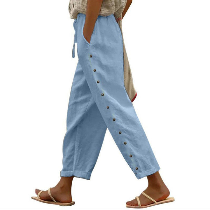 Mutandi - Pantaloni Casual Con Elegante Bottone