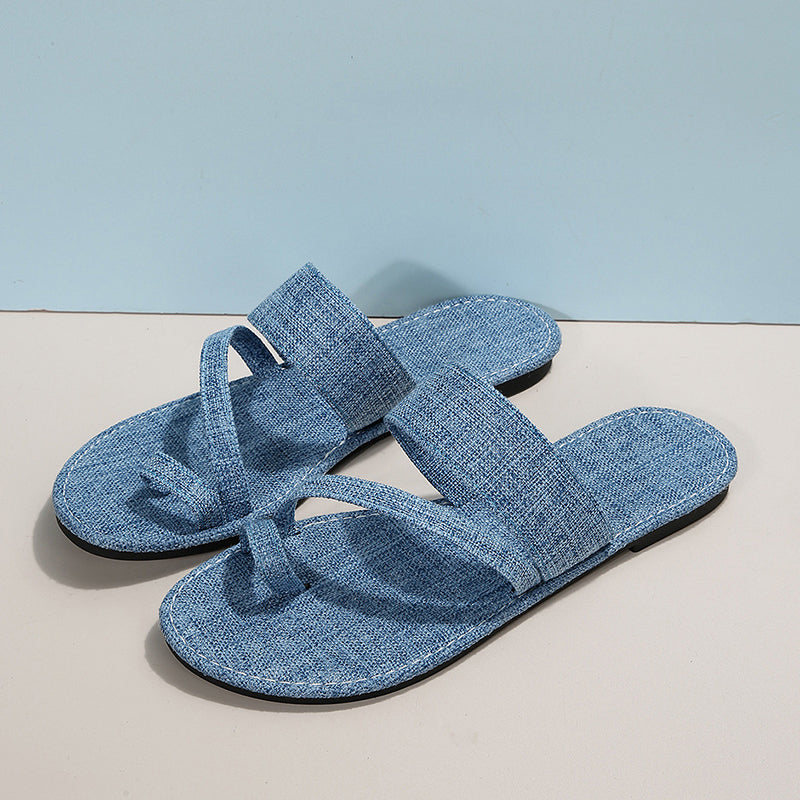 Warona - Tofflor Casual a Fili Intrecciati