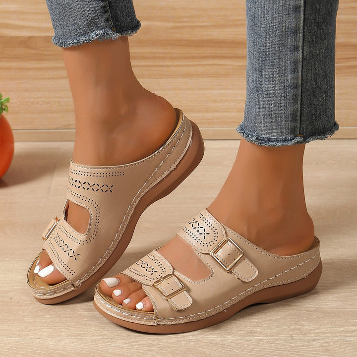 Eloisa – Sandali Eleganti Con Zeppa Regolabile