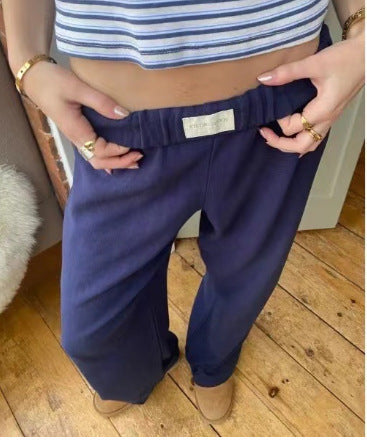 Evgenia - Pantaloni Lounge Dal Taglio Ampio Con Fascia Elastica In Vita