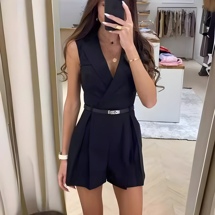 Virosa - Elegante tuta Estiva Senza Maniche