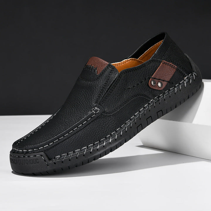Elbert - Scarpe di Pelle con Suola Antiscivolo