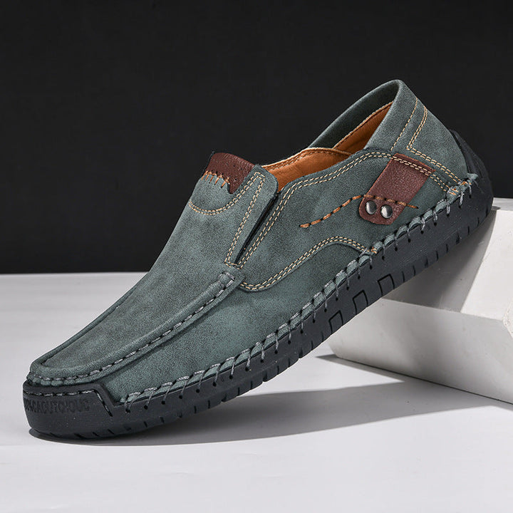 Elbert - Scarpe di Pelle con Suola Antiscivolo