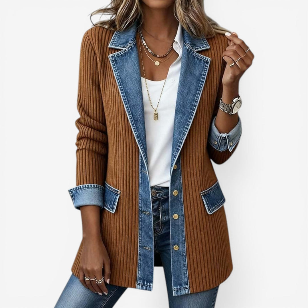 Sunna - Giacca in Denim Misto