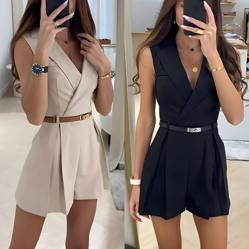 Virosa - Elegante tuta Estiva Senza Maniche