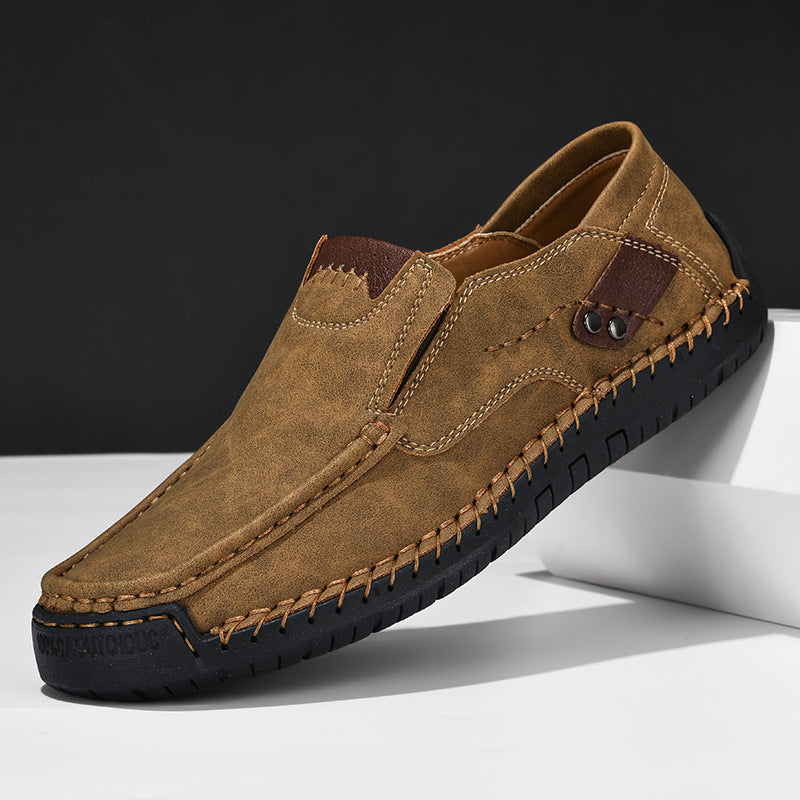 Elbert - Scarpe di Pelle con Suola Antiscivolo