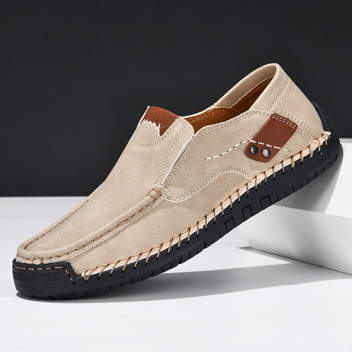 Elbert - Scarpe di Pelle con Suola Antiscivolo