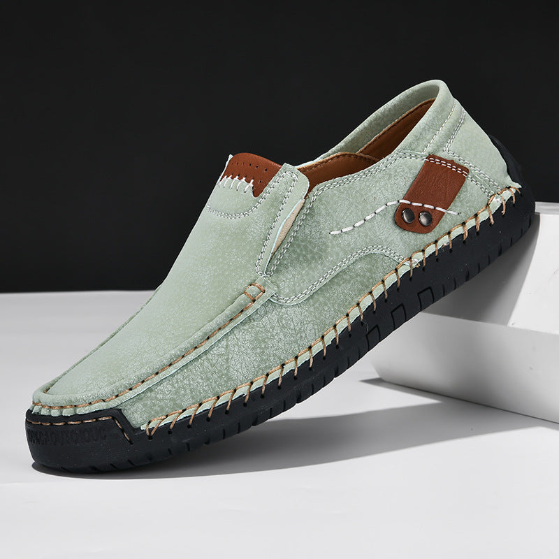 Elbert - Scarpe di Pelle con Suola Antiscivolo
