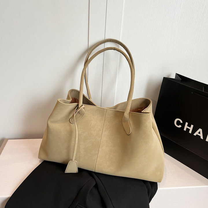 Umaiza - Borsa a Tracolla in Ecopelle Scamosciata alla Moda