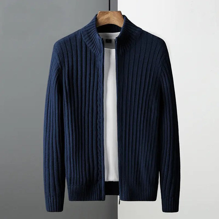Ovidiu - Cardigan a Righe Con Cerniera