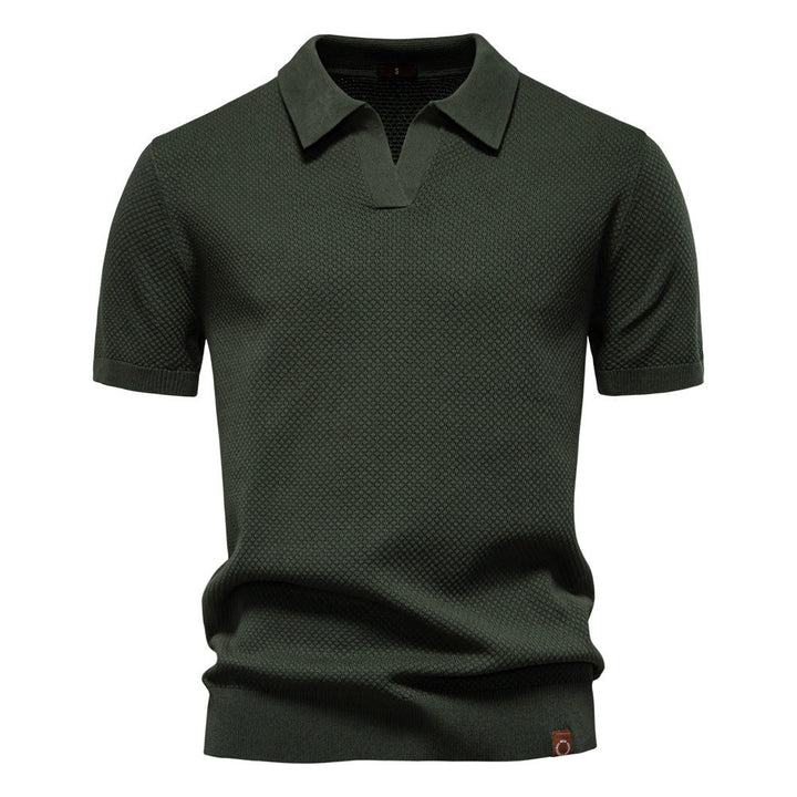 Kostas - Elegante Polo a Maniche Corte Camicia