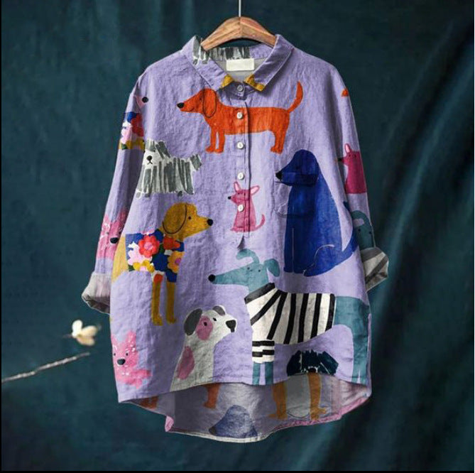 Orawan - Camicette Classiche a Fiori