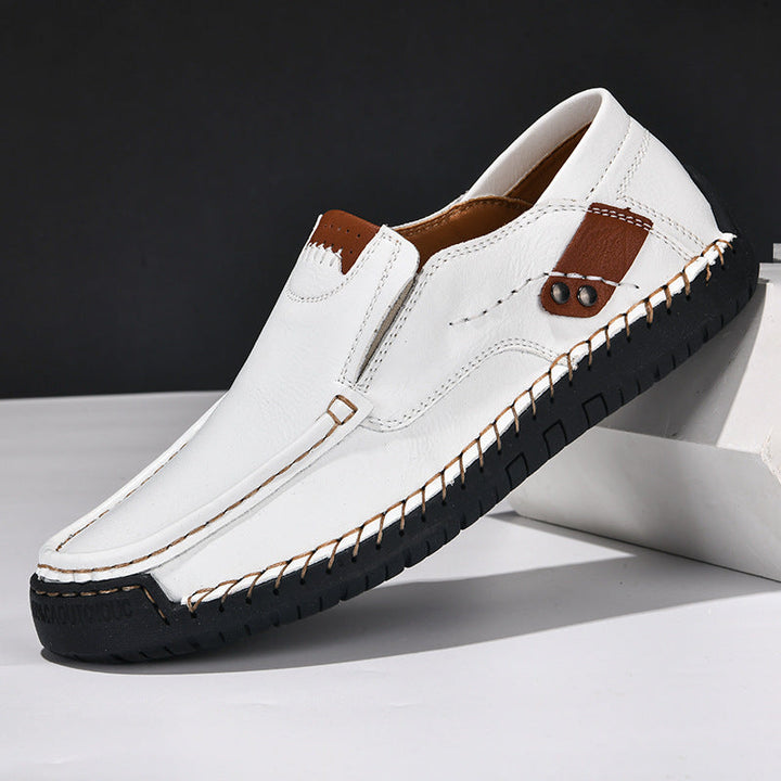 Elbert - Scarpe di Pelle con Suola Antiscivolo