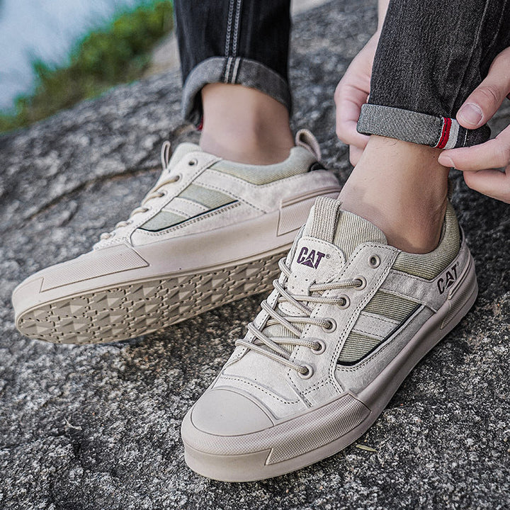 Deller - Scarpe da Ginnastica Casual in Pelle