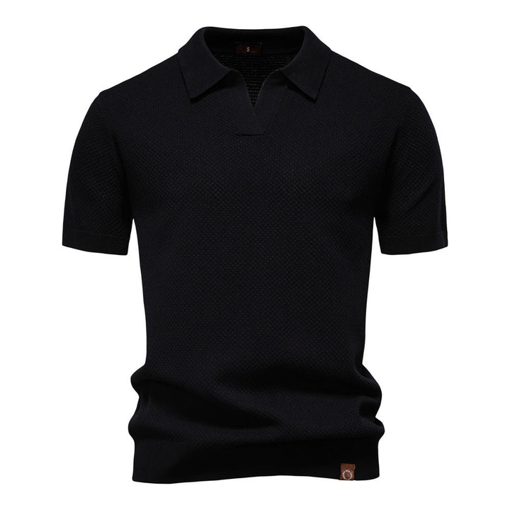Kostas - Elegante Polo a Maniche Corte Camicia