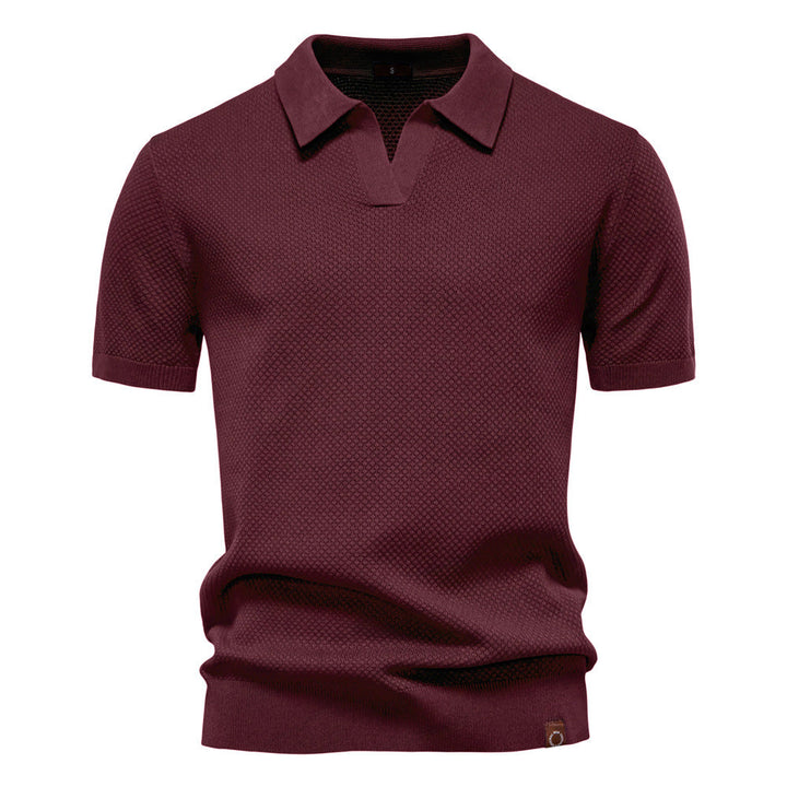 Kostas - Elegante Polo a Maniche Corte Camicia